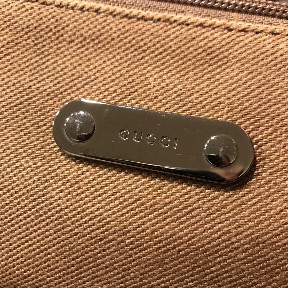 Gucci messenger canvas shoulder bag - Picture 4 of 9